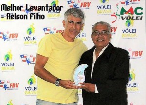 Nelson Filho recebe o prêmio Melhores do Ano (Foto: FBV)