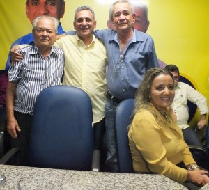 Aurelino Bonfim, Rony Moitinho, José Anailton e Magna Chaves (Foto: Divulgação)