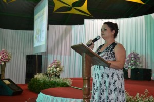 Secretária de Educação, Dida Barbosa(Foto: Iguaí Mix )